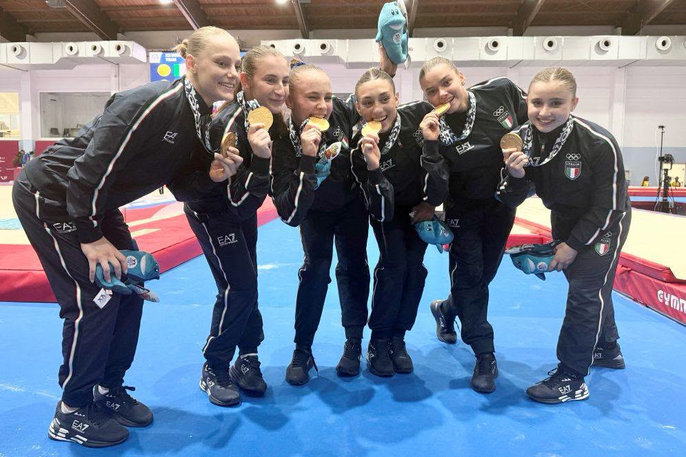 C’è anche la melzese Eleonora Calaciura nell’oro della ginnastica artistica ai Giochi del Mediterraneo