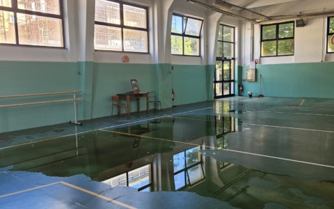Allagata la palestra di Sant’Agata: la Nippon è costretta a trasferirsi a Milano