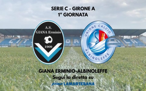 Serie C, Giana-Albinoleffe 1-2: la vittoria va ai seriani FINALE