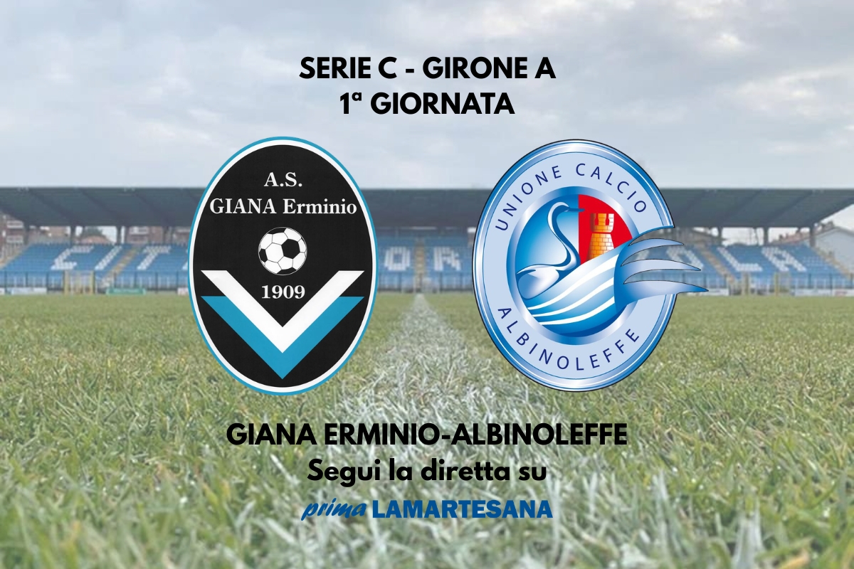 Serie C, Giana-Albinoleffe 1-2: la vittoria va ai seriani FINALE