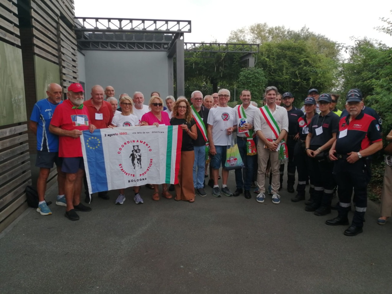 La staffetta per non dimenticare torna in paese: “Senza memoria non c’è futuro”