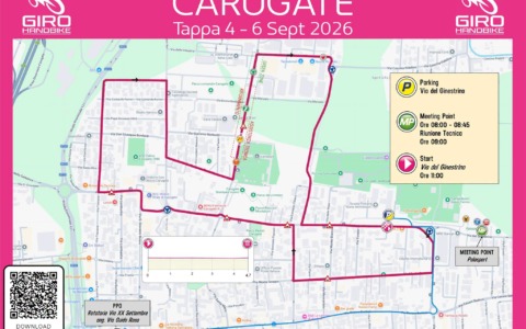 Il Giro d’Italia Handbike in Martesana, la presentazione lunedì 31 agosto a Villa Gallerani