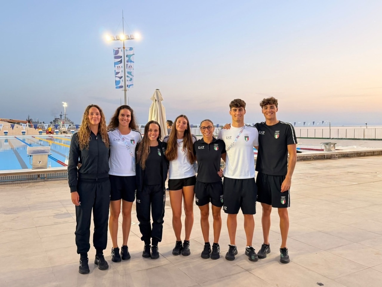 Le Rane Rosse brillano nella vasca degli Europei e ai Giochi del Mediterraneo di Taranto