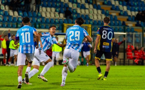 La Giana è viva: lotta, gioca un gran secondo tempo e ferma il Trento sul 2-2