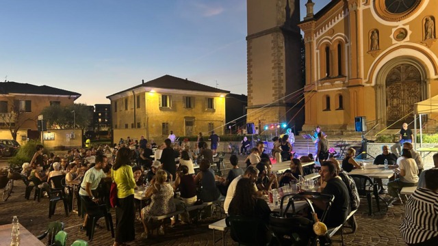 Risottata in piazza: il paese è tornato all’antico