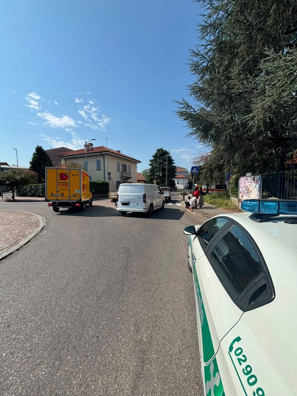 Tamponato il camioncino del Comune: l’autista finisce all’ospedale