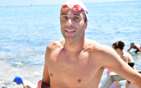 Andrea Bondanini vicecampione italiano nei 5 km Master 40 in acque libere