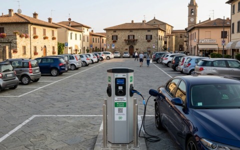 Colonnine di ricarica in città, arriva il regolamento: 18 siti nell’immediato, oltre 50 in futuro