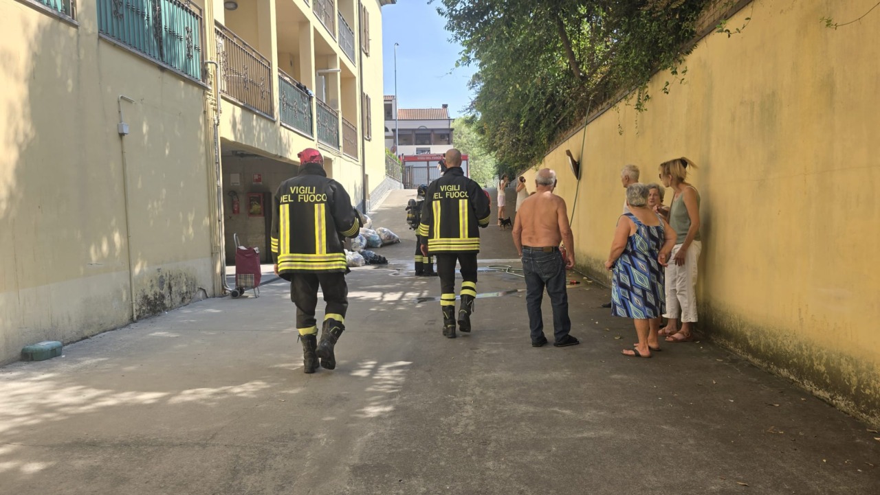Bidoni condominiali per i rifiuti dati alle fiamme: un altro caso