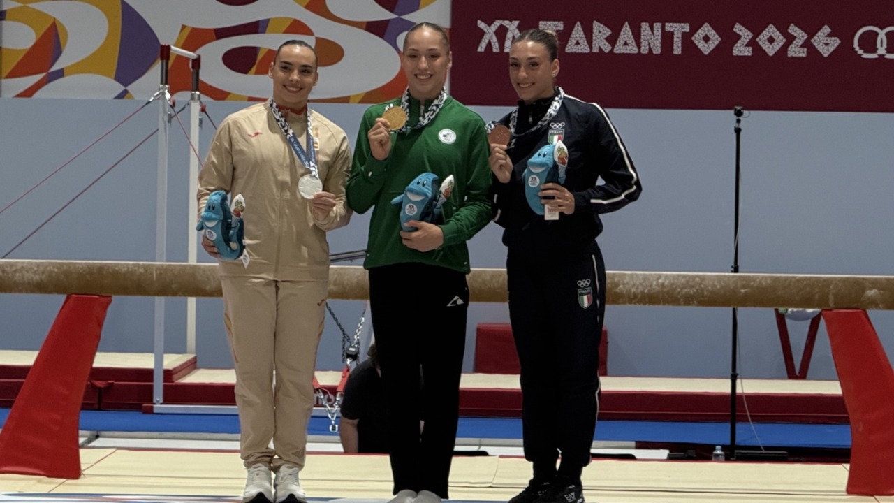 Ancora una medaglia dai Giochi del Mediterraneo: Calaciura è di bronzo alla trave