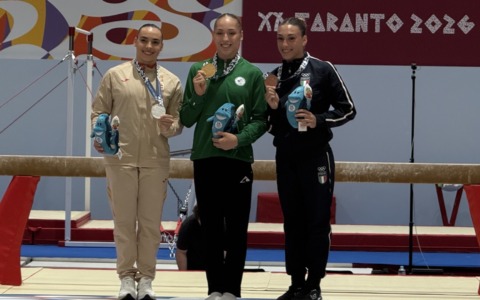 Ancora una medaglia dai Giochi del Mediterraneo: Calaciura è di bronzo alla trave