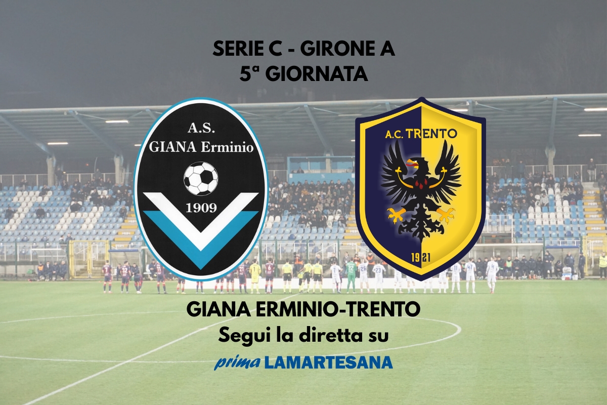 Serie C, Giana Erminio-Trento 2-2: primo punto per i biancazzurri FINALE