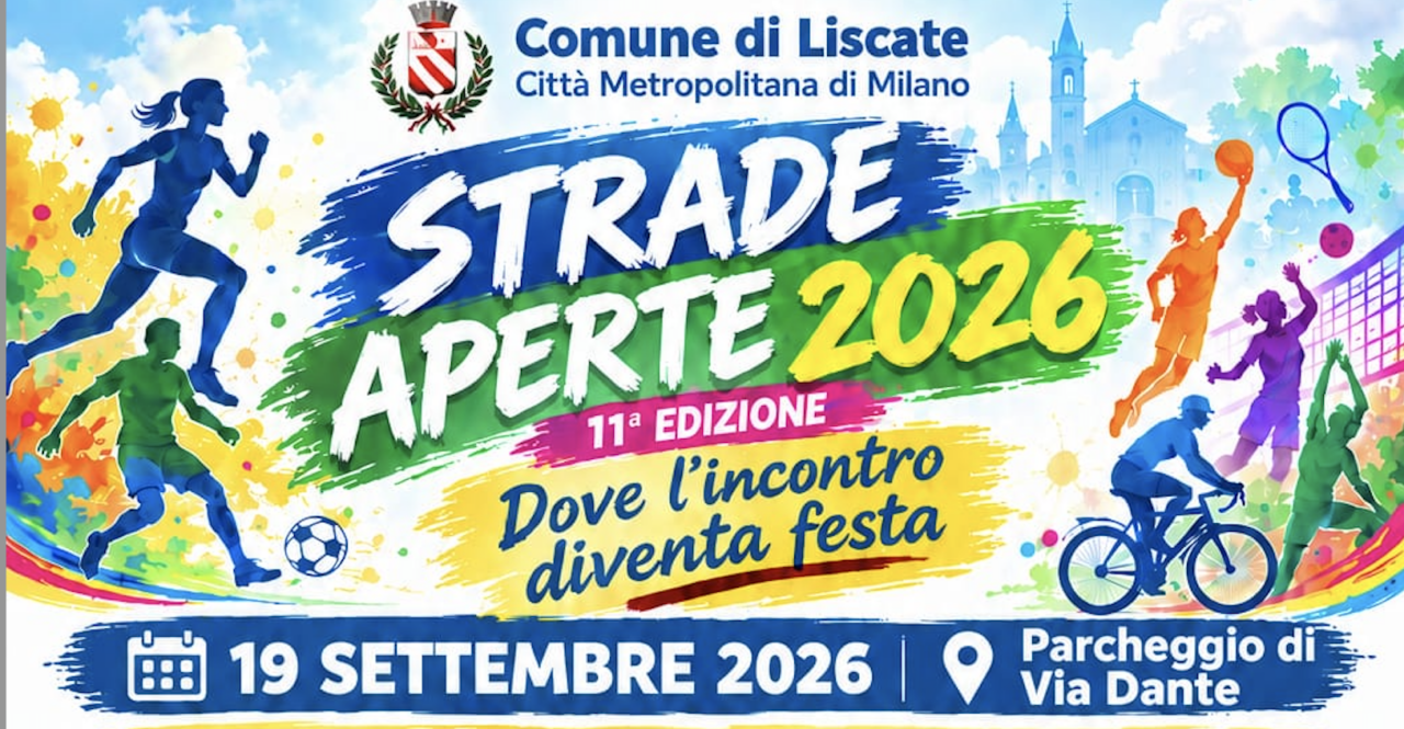 Strade aperte cambia formula: a Liscate lo sport si prende la scena