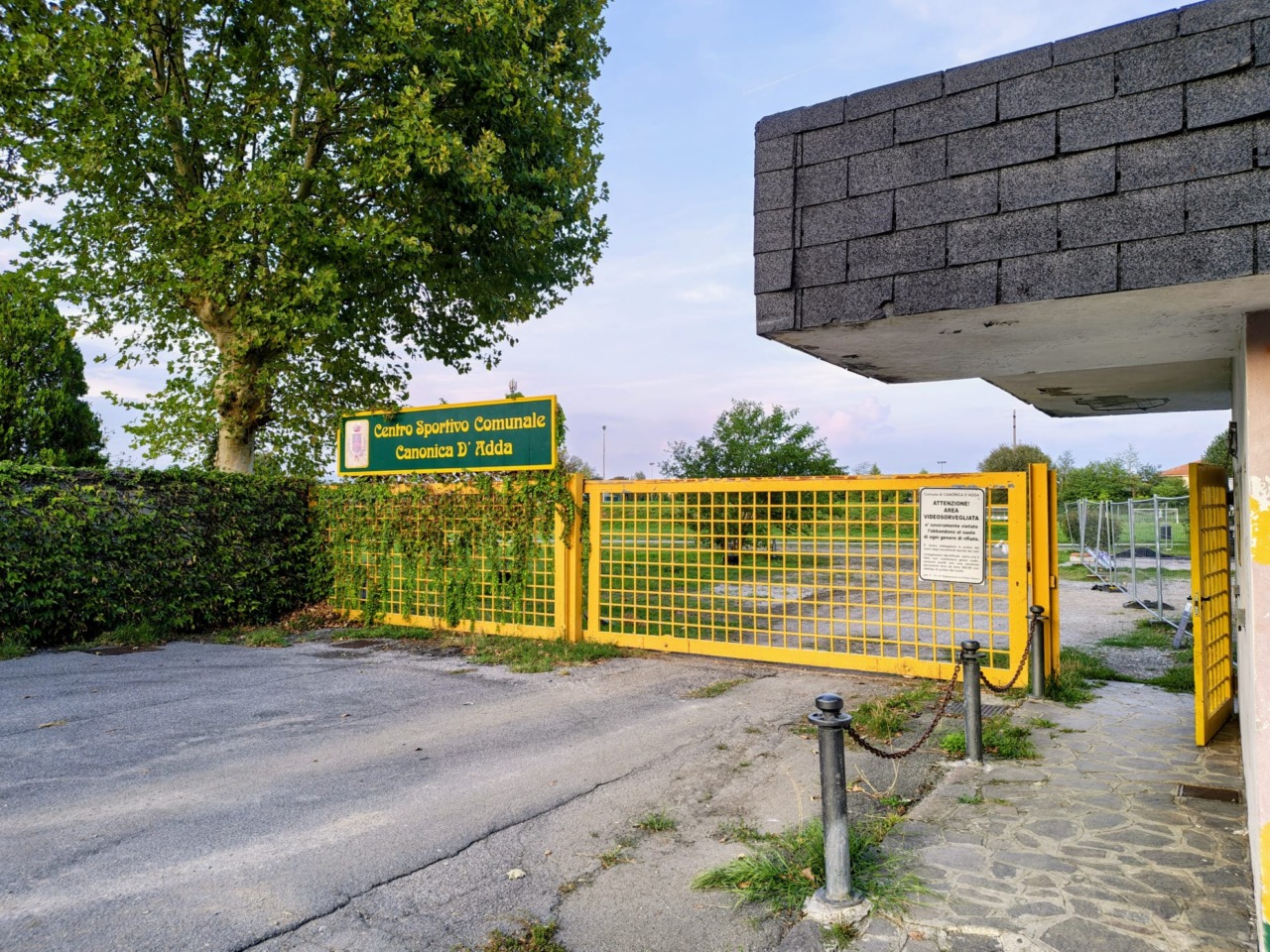 Centro sportivo comunale, al via il rilancio con la Virtus Adda