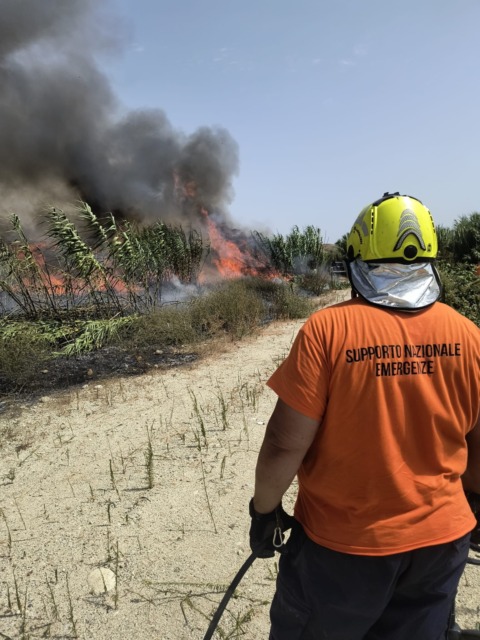 Prevenzione e anti-incendio, anche i Volontari dell’Adda in aiuto a Regione Calabria