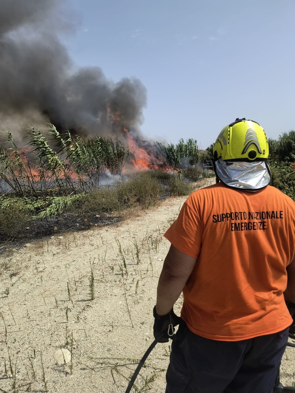 Prevenzione e anti-incendio, anche i Volontari dell’Adda in aiuto a Regione Calabria