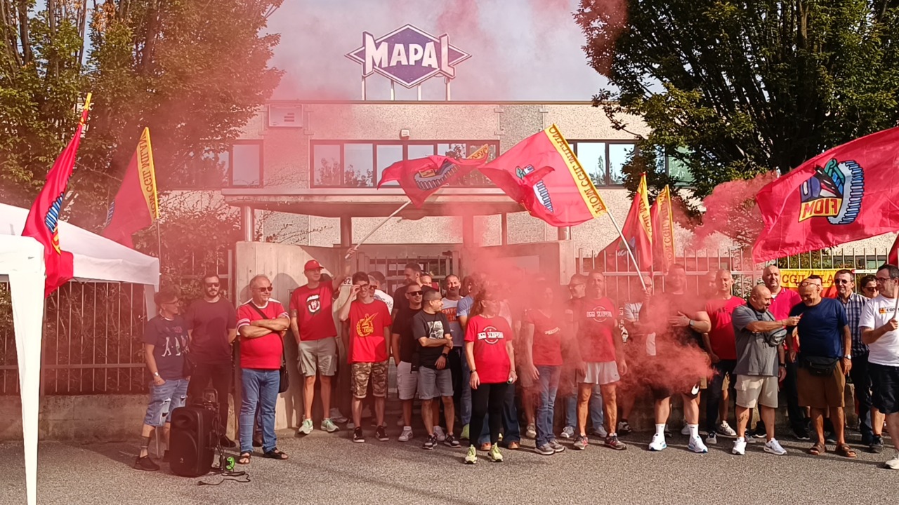 La Mapal conferma i tagli dei lavoratori. Nuovo sciopero davanti ai cancelli
