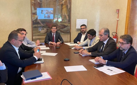 Incontro in Città metropolitana con gli amministratori locali sui lavori sul ponte sull’Adda