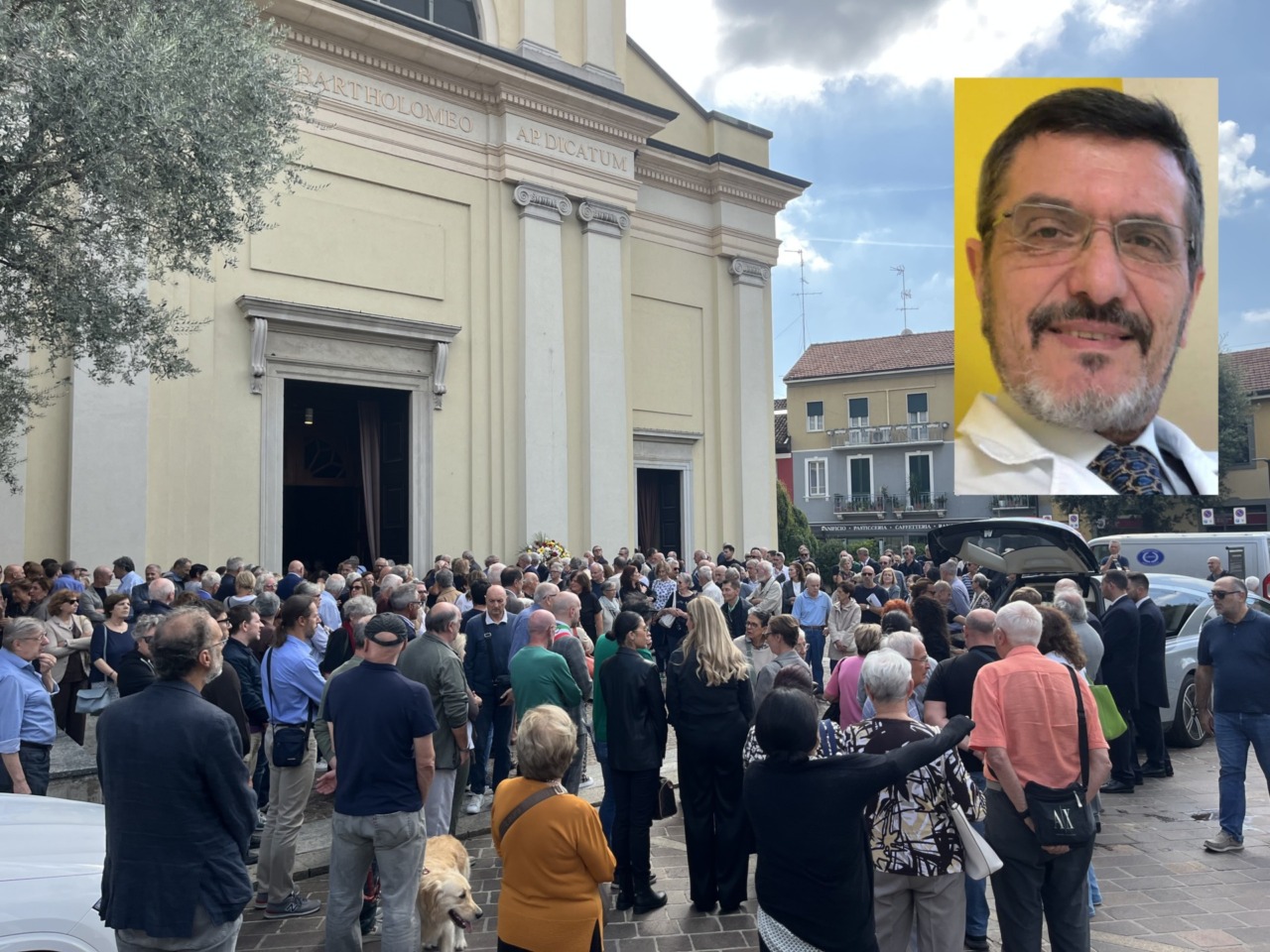 Chiesa gremita per i funerali di Stefano Bramati: “Addio stimato e caro dottore”