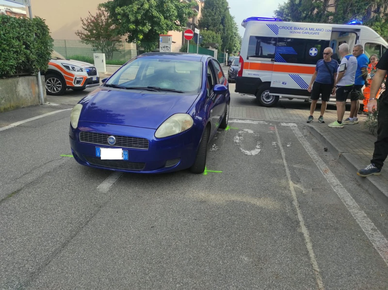 Travolto da un’auto che svolta: 68enne ricoverato in prognosi riservata