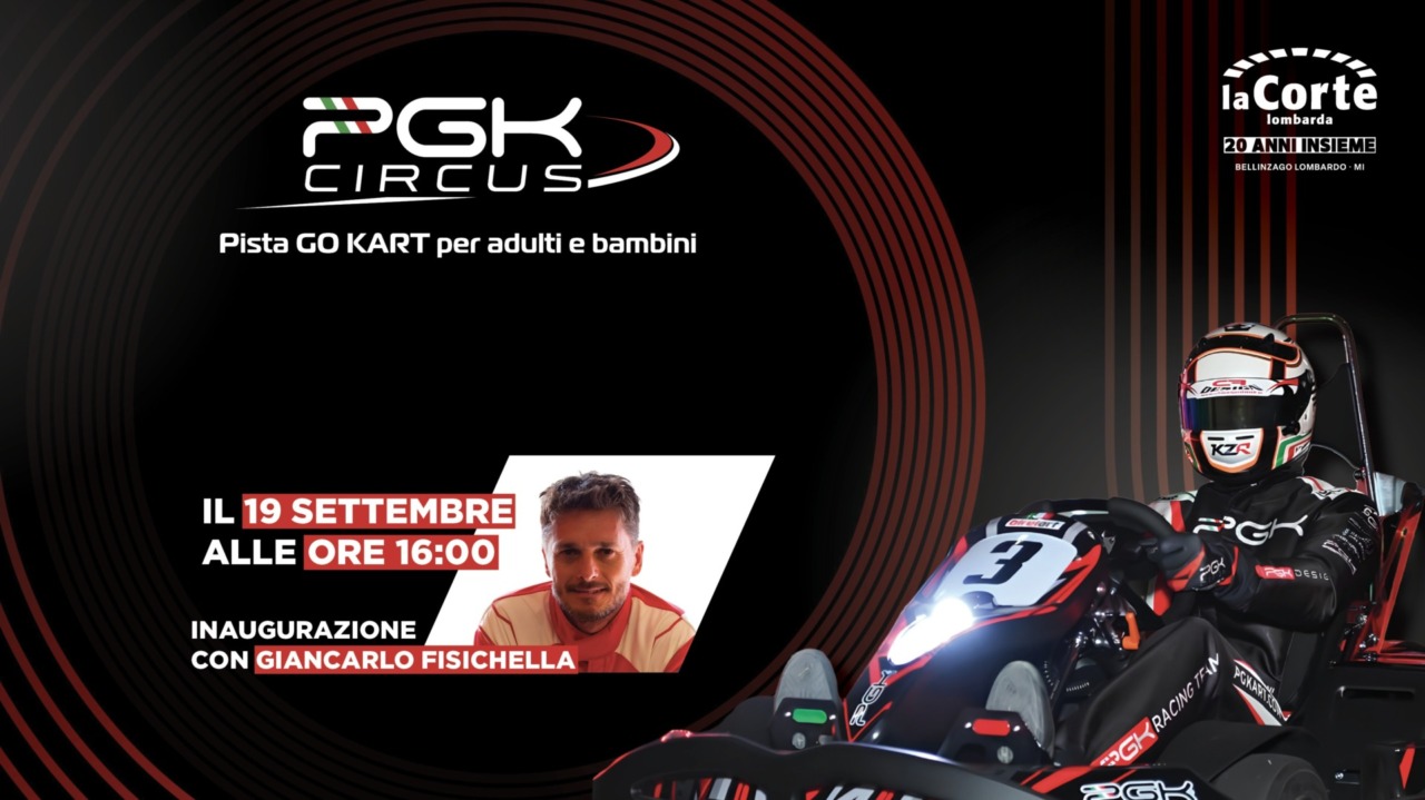 Un campione di Formula 1 all’inaugurazione della pista di Go Kart presso La Corte Lombarda