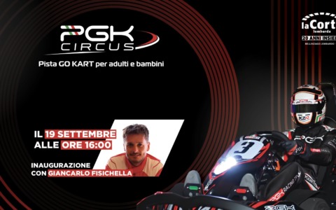 Un campione di Formula 1 all’inaugurazione della pista di Go Kart presso La Corte Lombarda