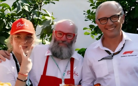 PizzAut torna al Gp di Monza: 20 ragazzi nel paddock (e non solo) e una pizza speciale per Kimi Antonelli