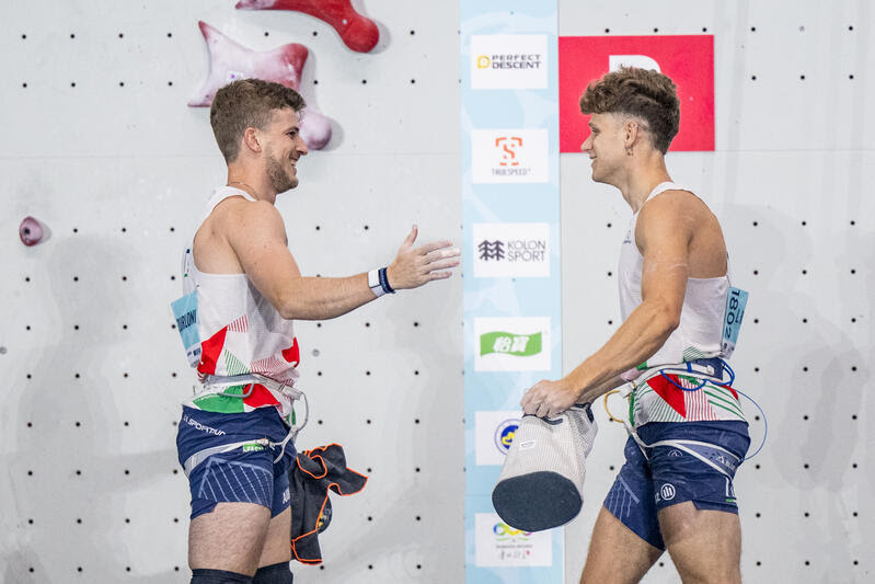 Zurloni è il migliore degli italiani nella tappa cinese delle World Climbing Series Speed