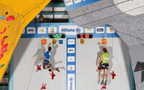 Il cassanese Zurloni vola ed è record italiano nell’arrampicata Speed