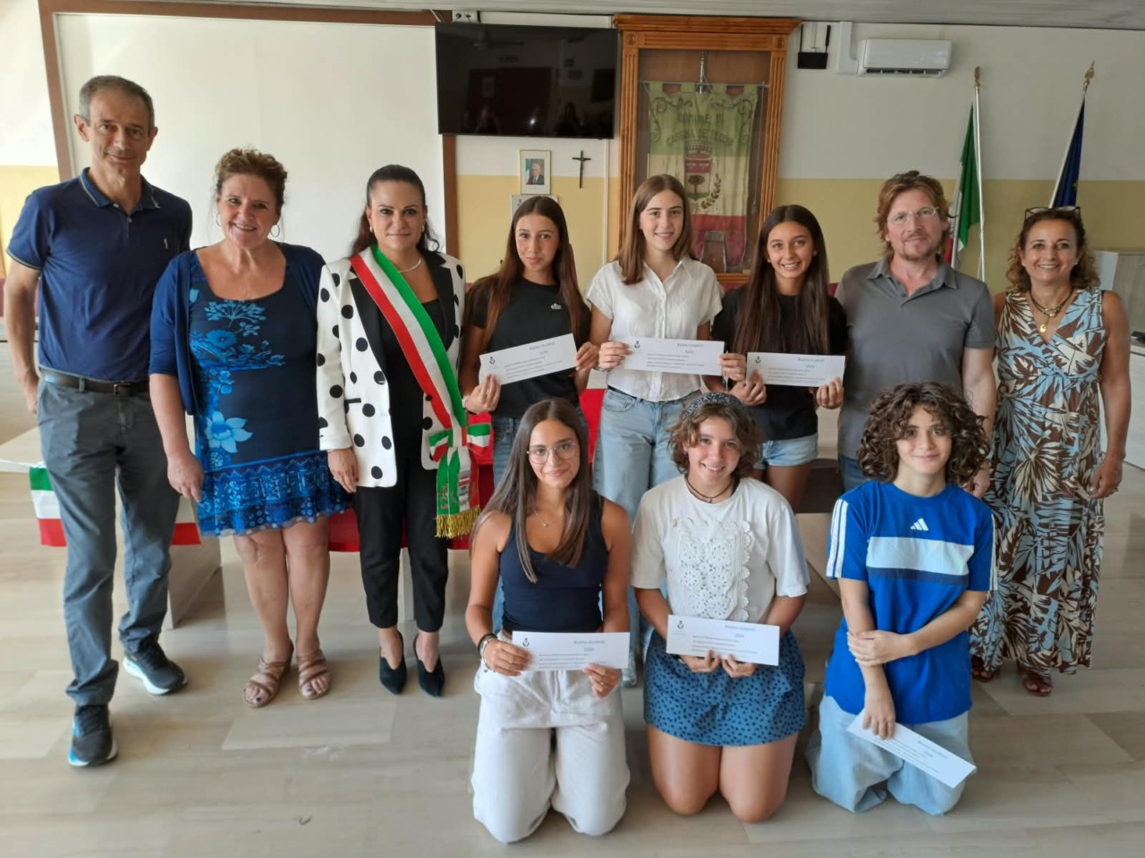 Premiati gli studenti eccellenti:  in sette hanno preso il massimo dei voti alla fine dell’anno