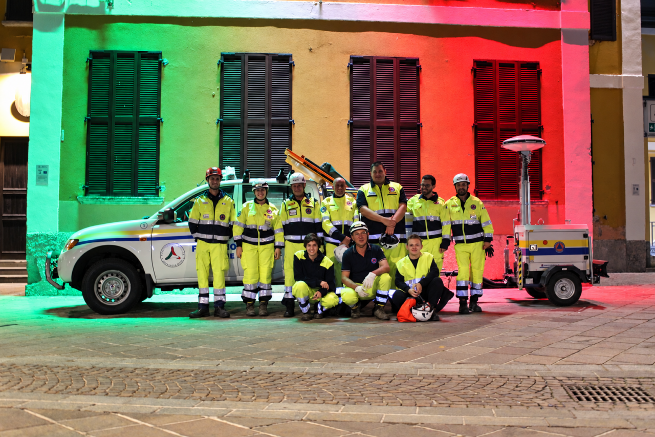 Protezione civile, volontari in azione: esercitazione per affrontare le emergenze