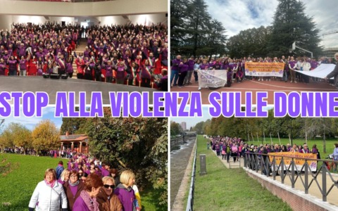 Quattro Comuni, migliaia di persone in marcia contro la violenza: basta chiudere gli occhi