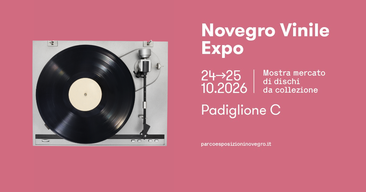 La più grande fiera del disco torna a Novegro con  Vinile Expo 2026