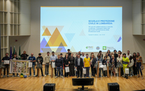 Protezione civile a scuola: l’impegno dei volontari nel territorio