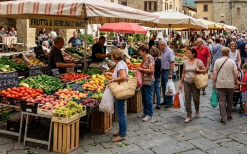 Lo spostamento del mercato si blocca: bancarelle ancora in via Don Minzoni