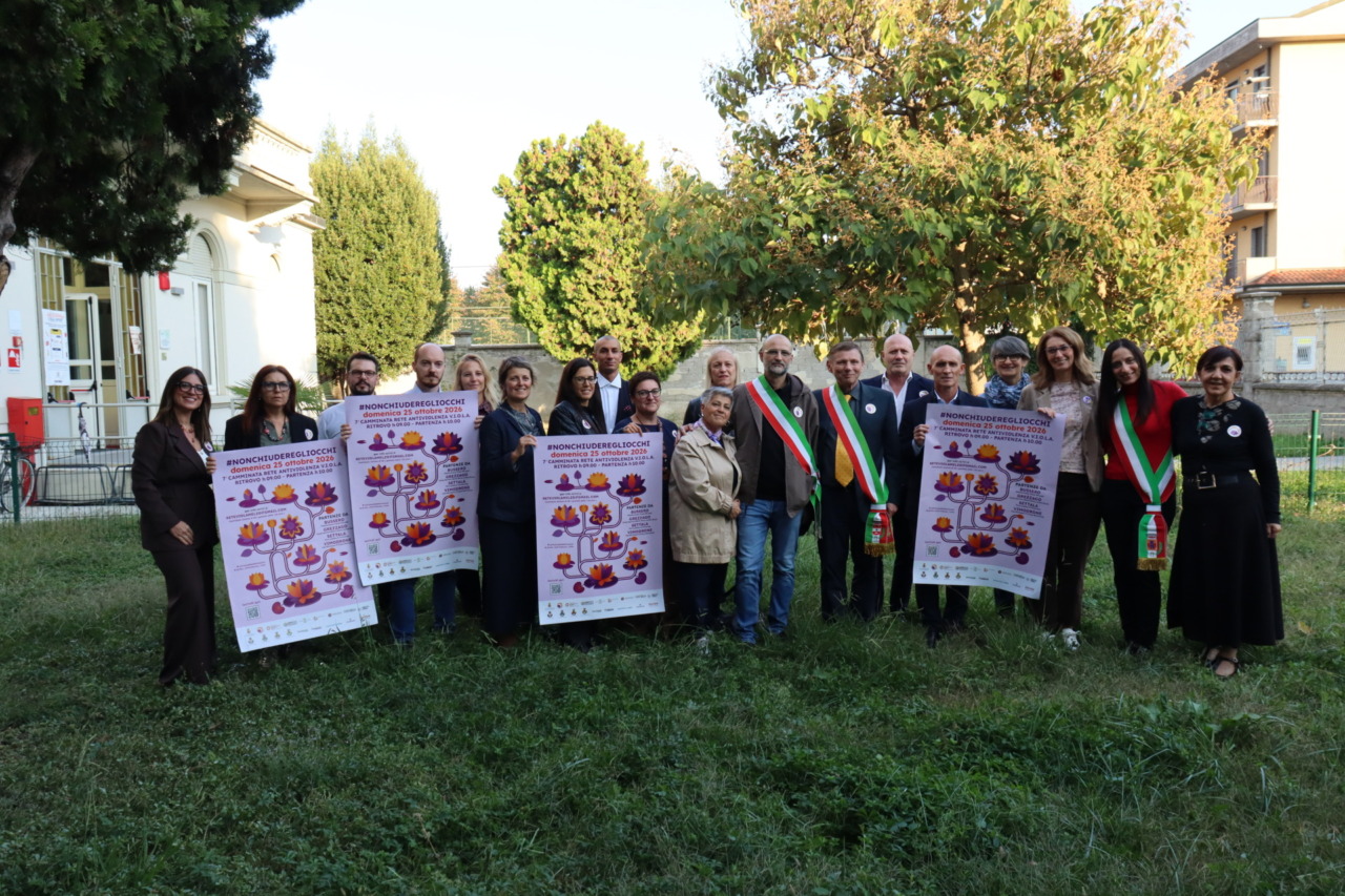 Quattro Comuni in pista per la Camminata di Rete Viola: nel segno e nel ricordo delle vittime di violenza