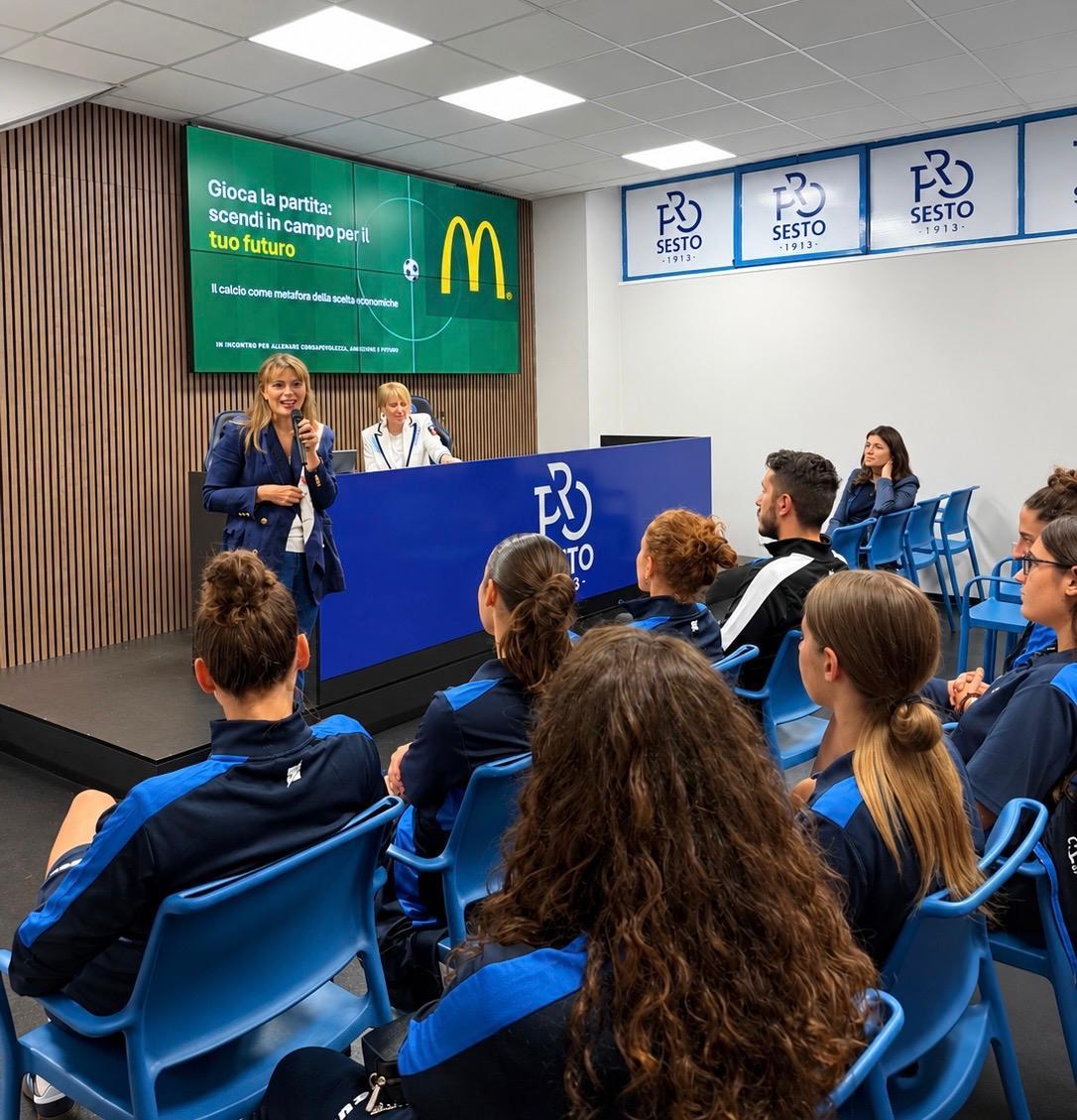 Educazione finanziaria per giovani e donne: Pro Sesto, Anasf e McDonald’s fanno squadra