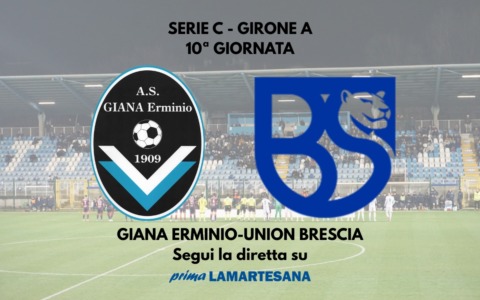 Serie C, Giana Erminio-Union Brescia 2-1: Quaggio nel recupero, delirio a Gorgonzola FINALE