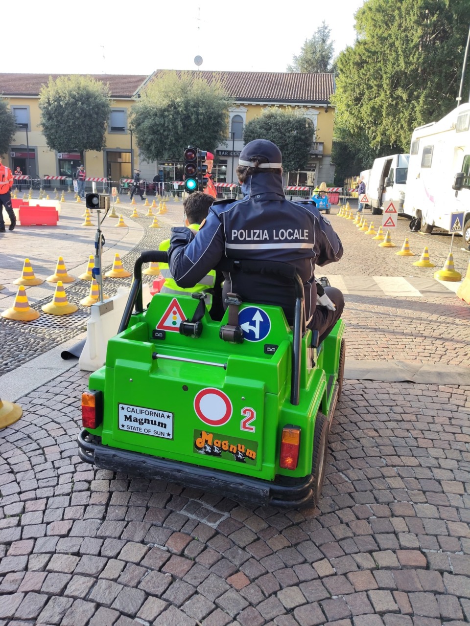 Il parco giochi della sicurezza stradale sbarca in città ed è aperto (e gratuito) per tutti