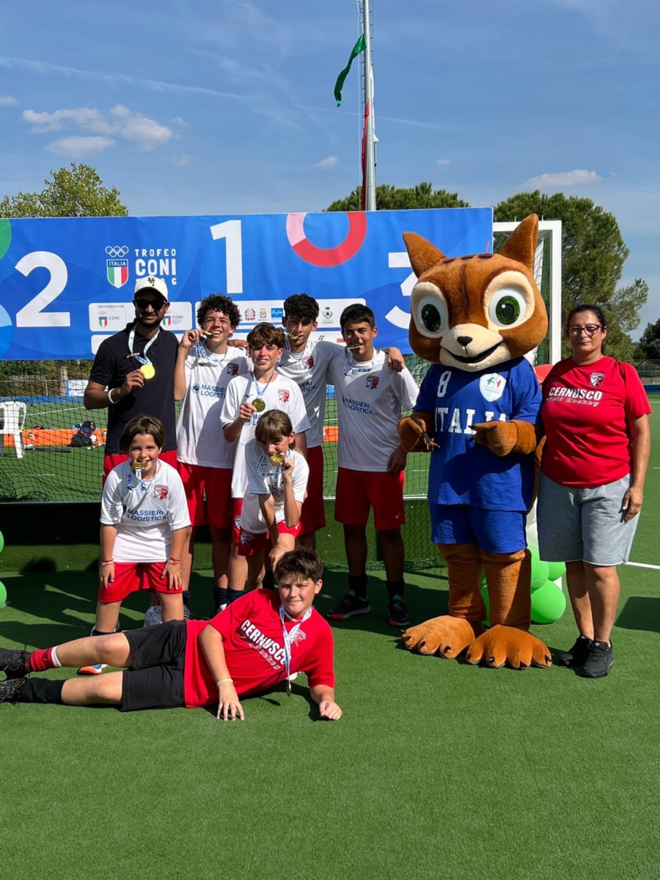 Super Cernusco Field Hockey: l’Under 14 ha vinto il Trofeo Coni
