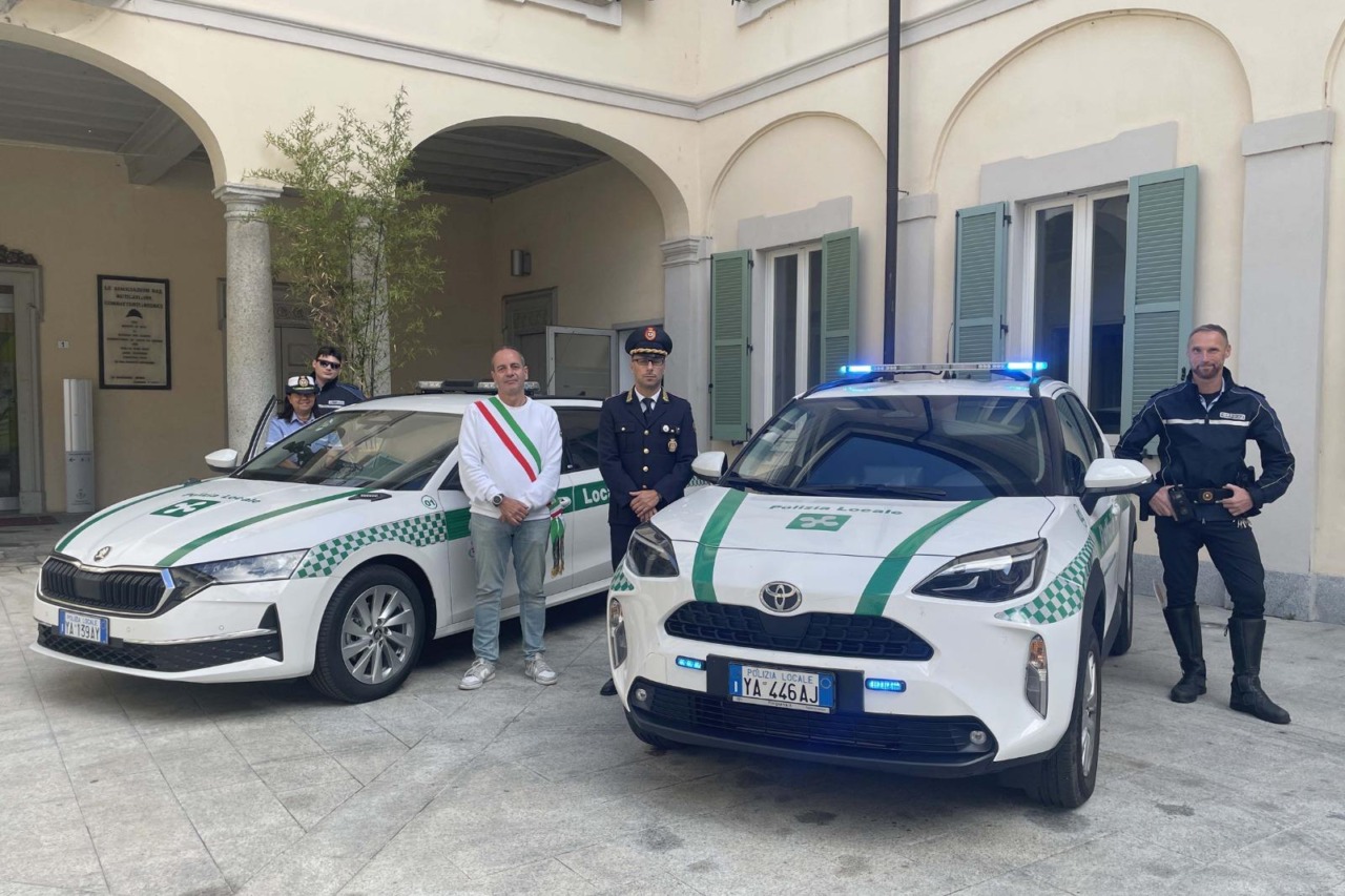 Benedizione per i due nuovi mezzi della Polizia Locale (e ringraziamento al Corpo)