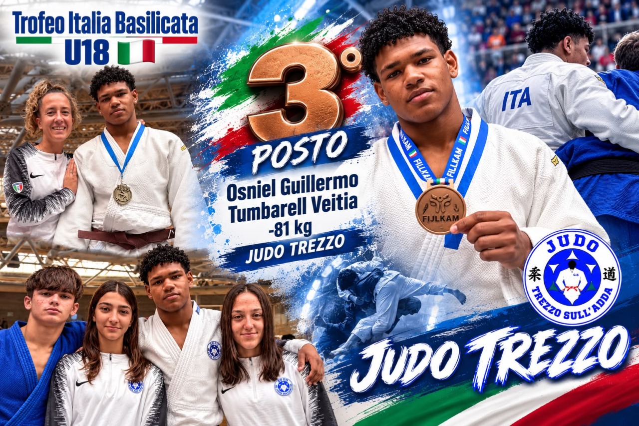 Un bronzo di prestigio per la Scuola di Judo di Trezzo sull’Adda